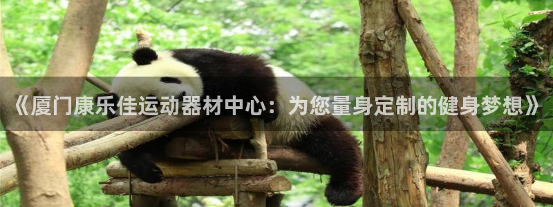 意昂4集团官网首页网址:《厦门康乐佳运动器材中心:为您量身定